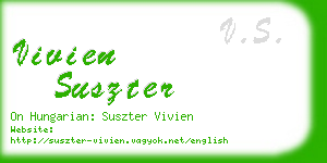 vivien suszter business card